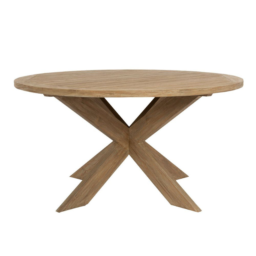 Outdoor Dining Tables Coastal Teak 56" Round Dining Table