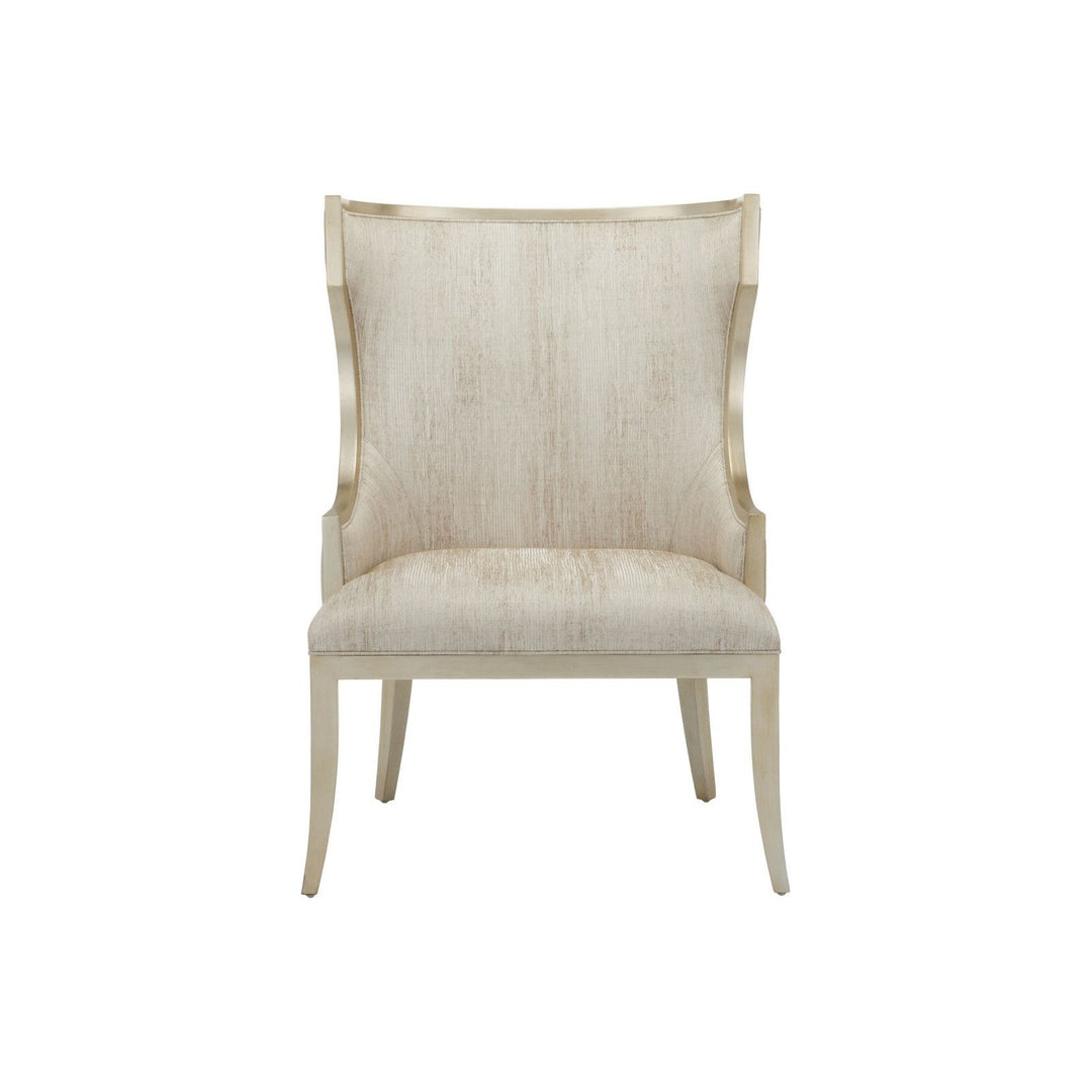 Garson Silver Armchair, Fresh Files Linen