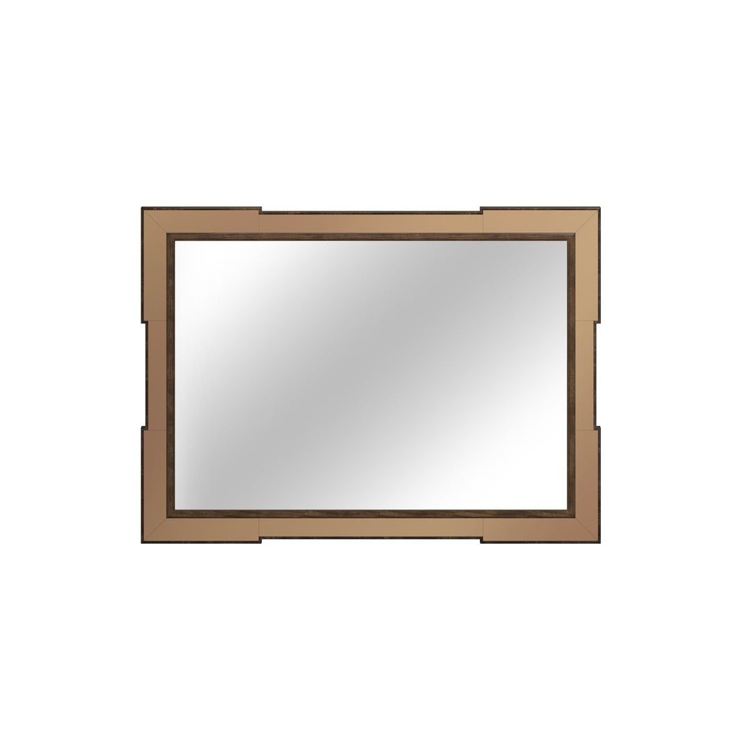 Eave Rectangular Mirror — Hazelnut