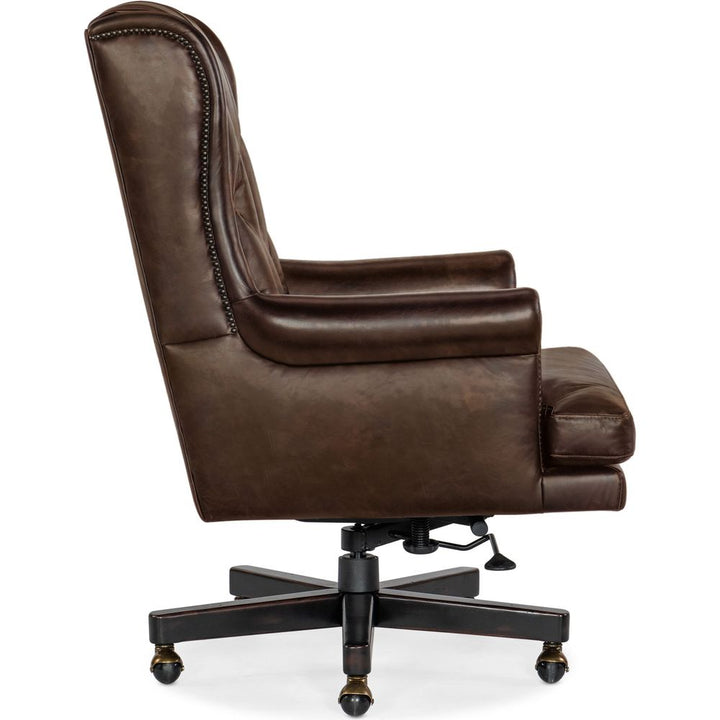 Charleston Executive Swivel Tilt Chair - Brown