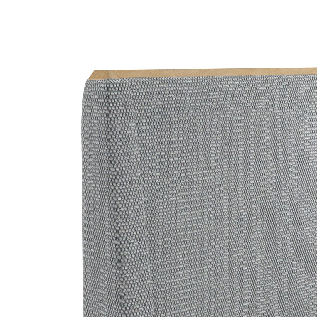 Loft Queen Upholstered Bed — Natural Maple