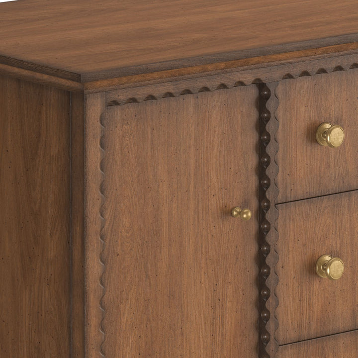 Harbor Door Drawer Chest — Lakeside Sepia