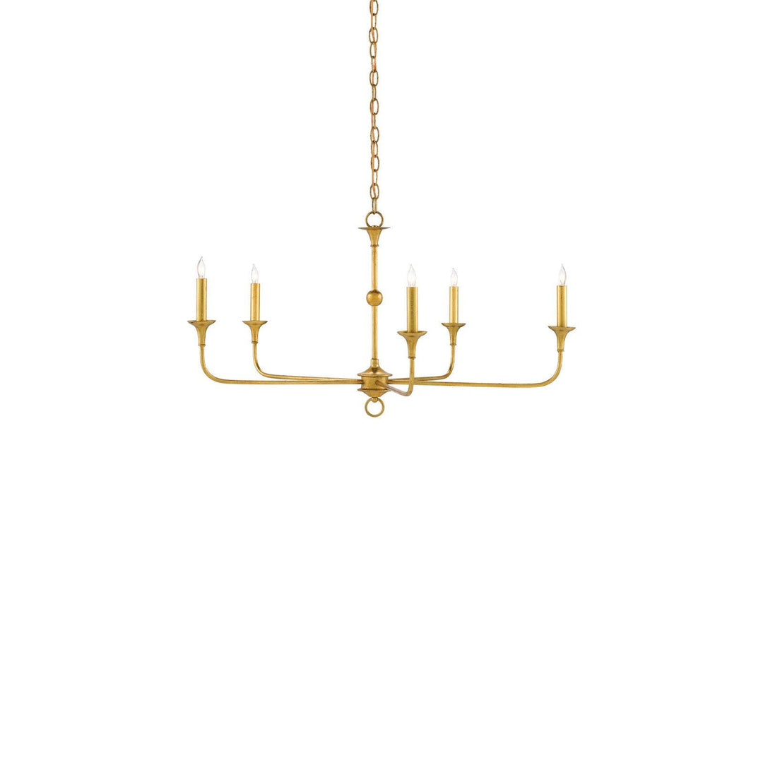 Nottaway Small Gold Chandelier