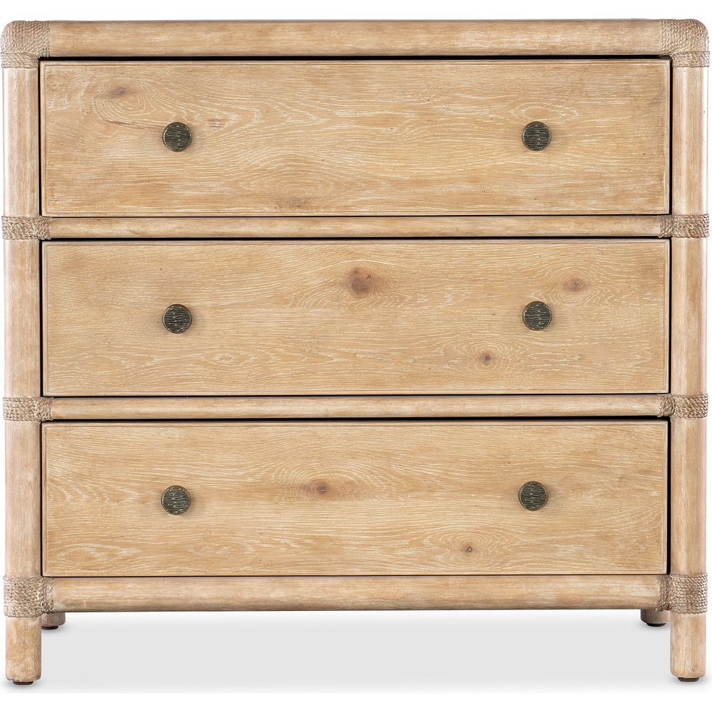 Nightstands Retreat Pole Rattan Nightstand - Light Wood