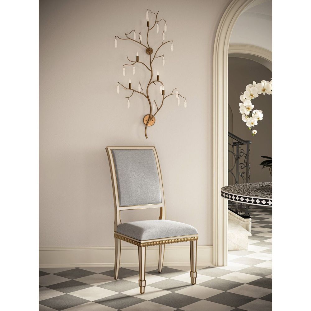 Currey & Company Ines Chair - Thumbnail 3
