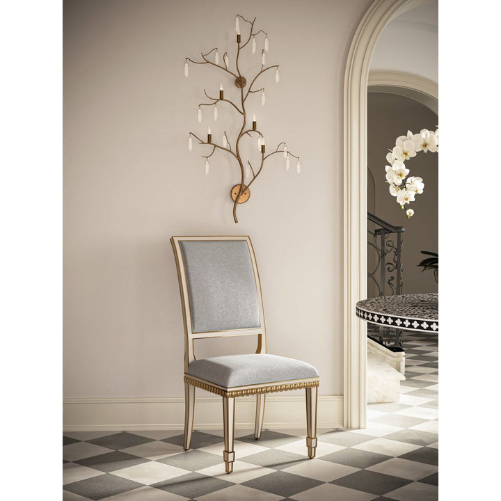 Ines Ivory Chair, Mixology Moonstone