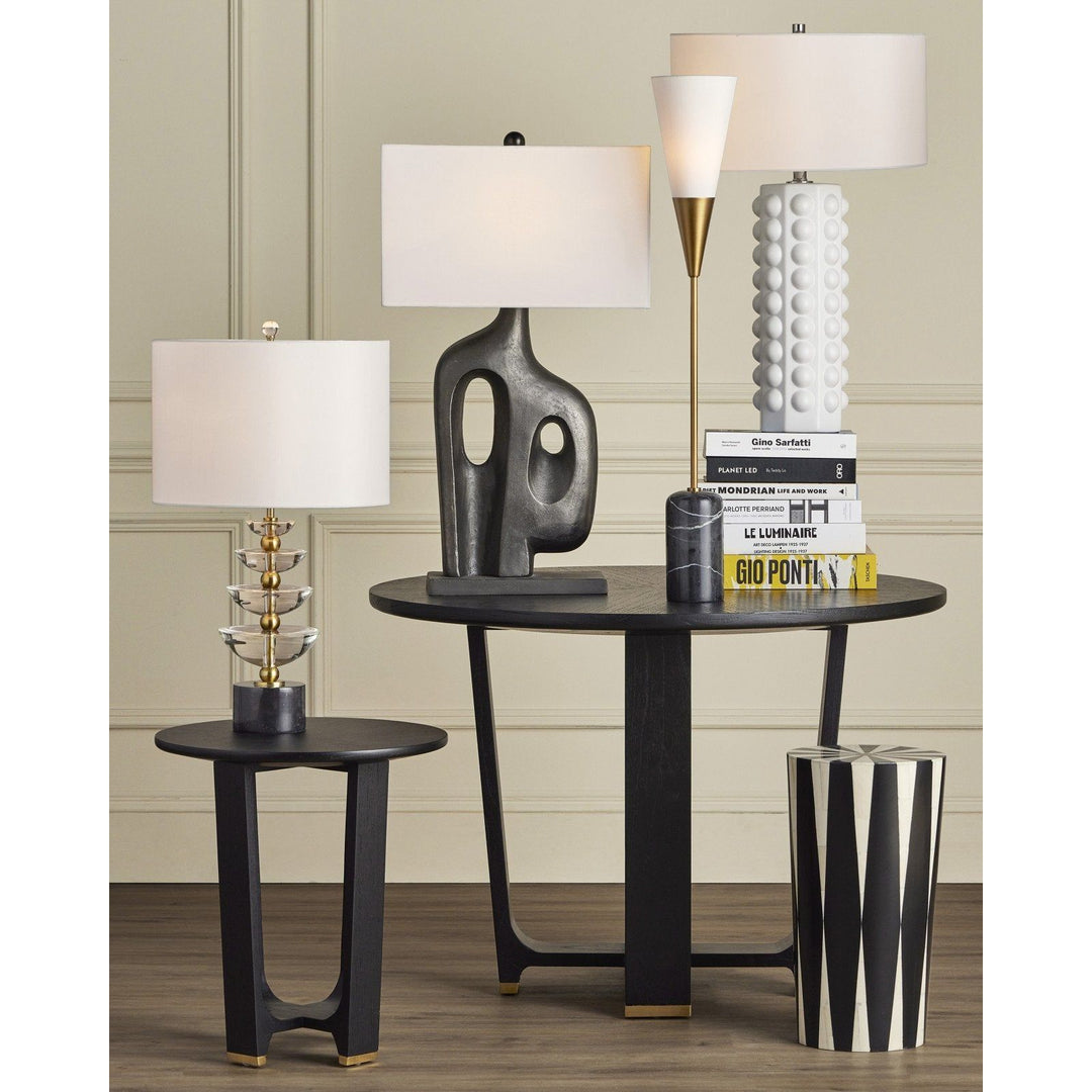 Cassandra White Table Lamp