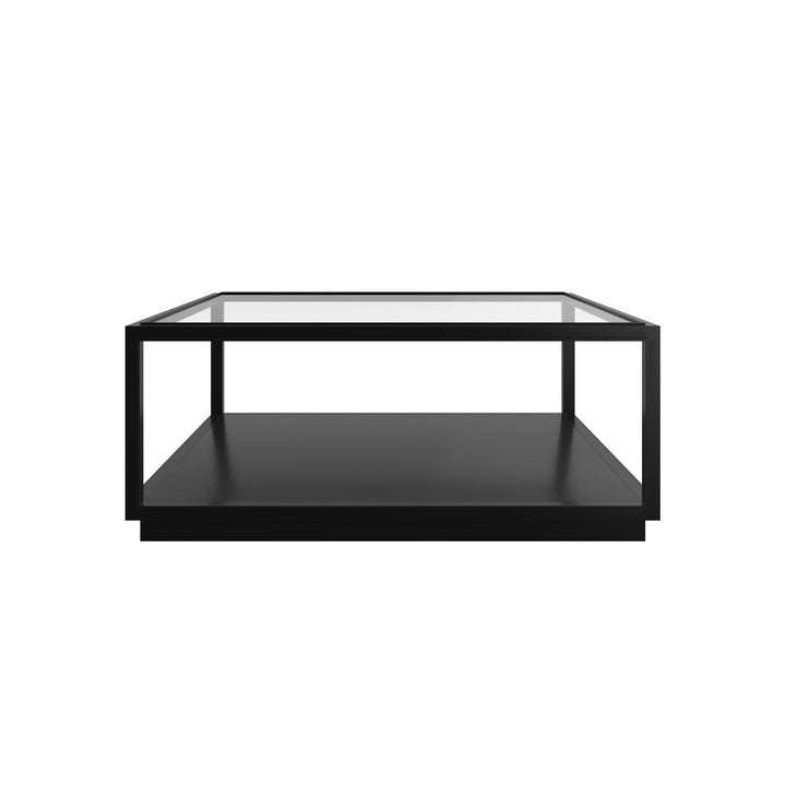 Glaze Square Cocktail Table Onyx