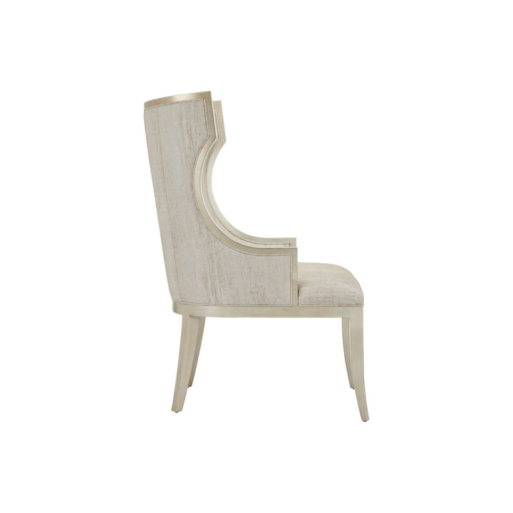 Garson Silver Armchair, Fresh Files Linen