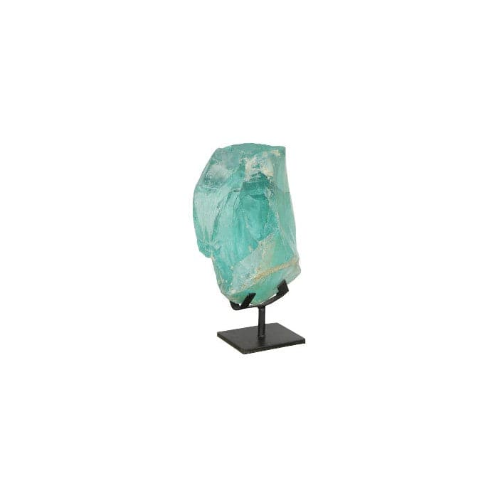 Refractory Glass Sculpture - Blue - On Base-Phillips Collection-PHIL-ID111093-Decorative Objects-2-France and Son