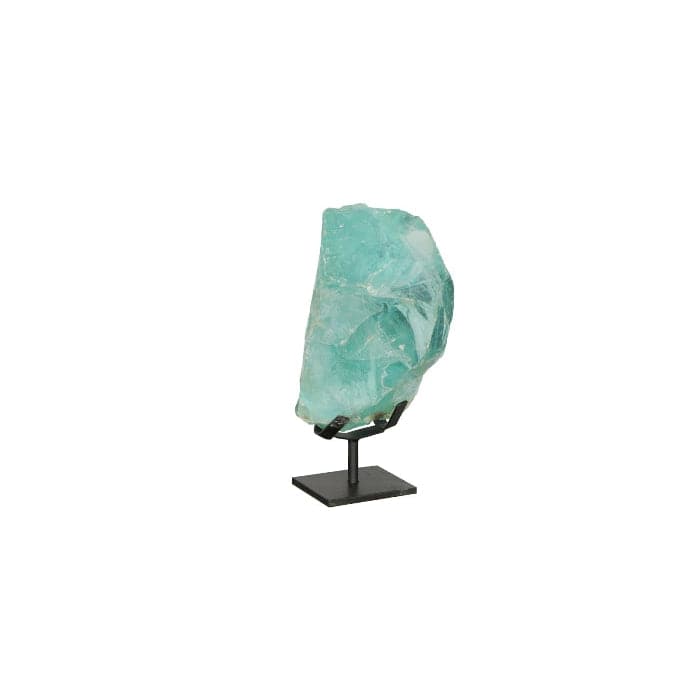 Refractory Glass Sculpture - Blue - On Base-Phillips Collection-PHIL-ID111093-Decorative Objects-1-France and Son