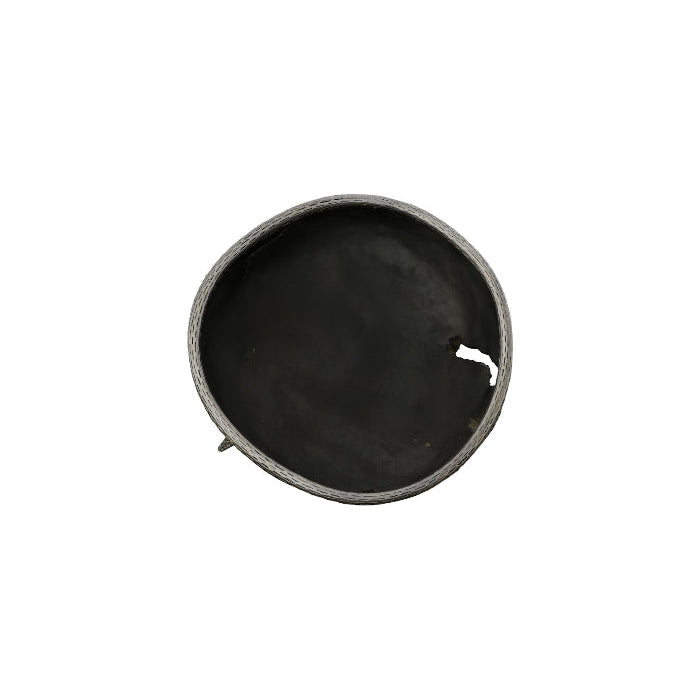 Graven Table Top Bowl - Black and Stainless Steel-Phillips Collection-PHIL-ID112791-Decorative Objects-1-France and Son