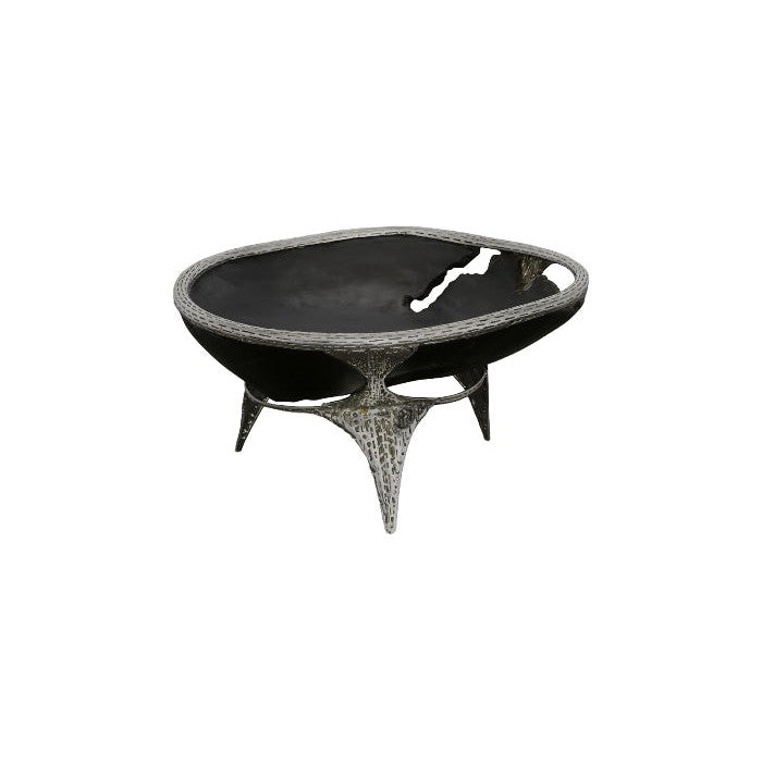 Graven Table Top Bowl - Black and Stainless Steel-Phillips Collection-PHIL-ID112791-Decorative Objects-2-France and Son