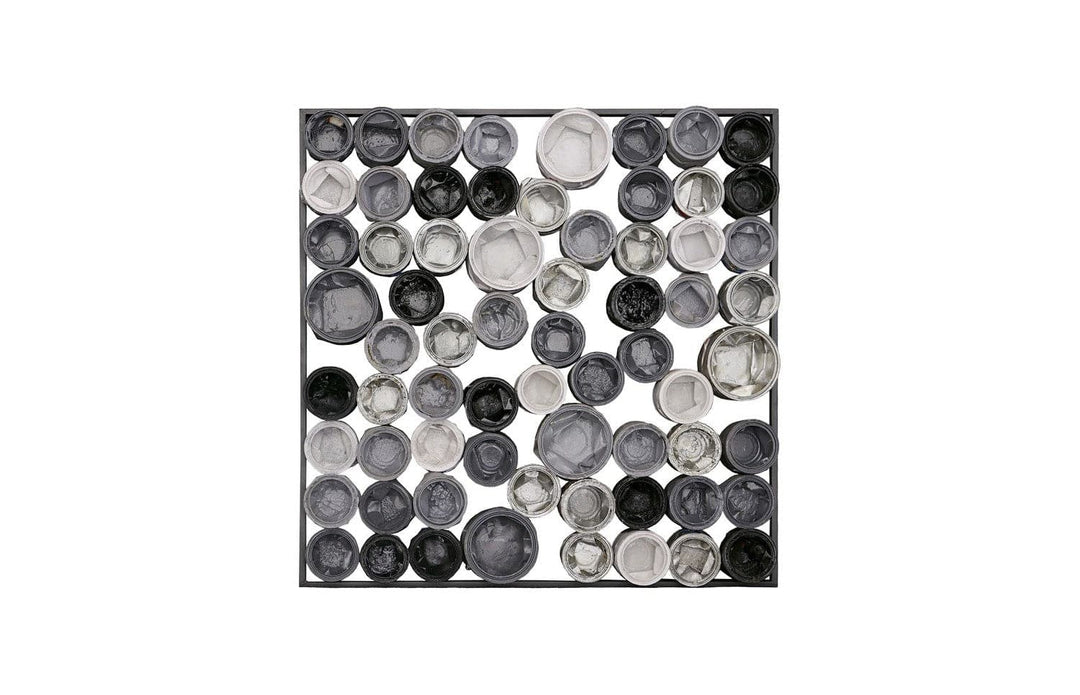 Paint Can Wall Art-Phillips Collection-PHIL-ID113928-Wall DecorSquare Large-Gray/Black/White-24-France and Son