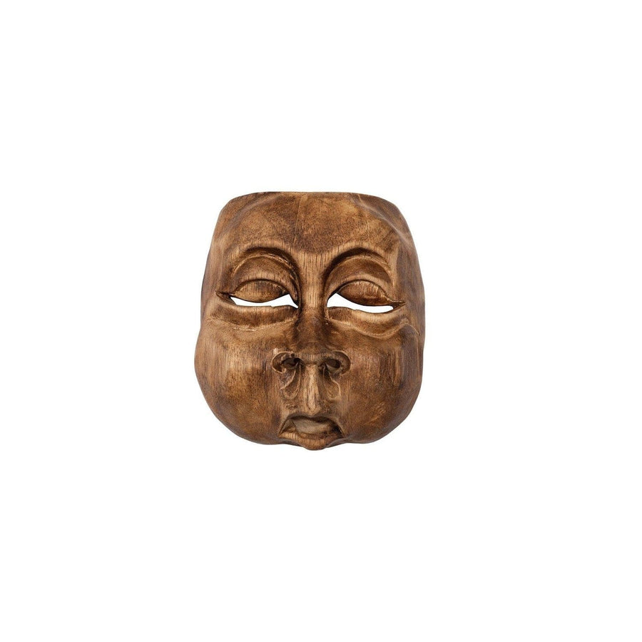 Indonesian Masks Teak Wood-Phillips Collection-PHIL-ID72667-Decor-1-France and Son
