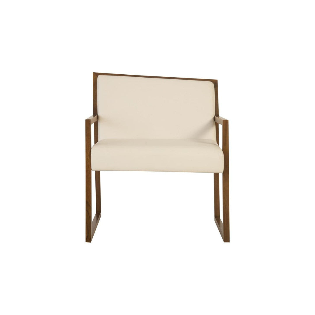 Ladder Slant Arm Chair-Phillips Collection-PHIL-ID94277-Lounge ChairsBrown/White - Right-6-France and Son