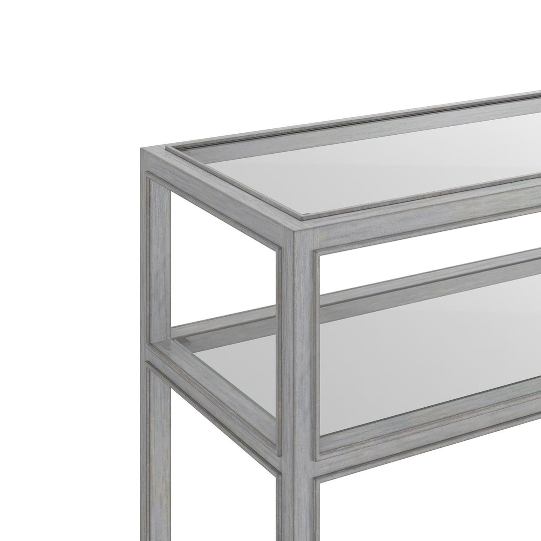 Glaze Console Table Vintage Blue