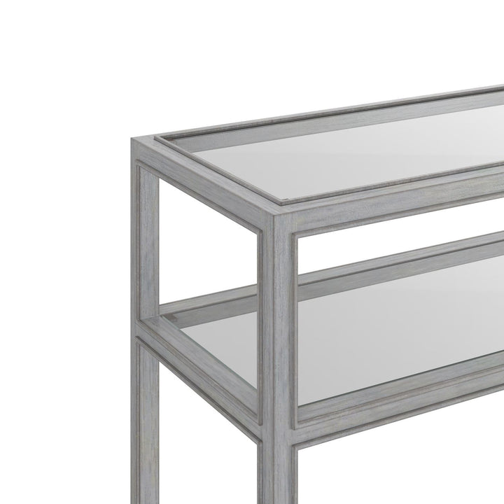 Glaze Console Table Vintage Blue