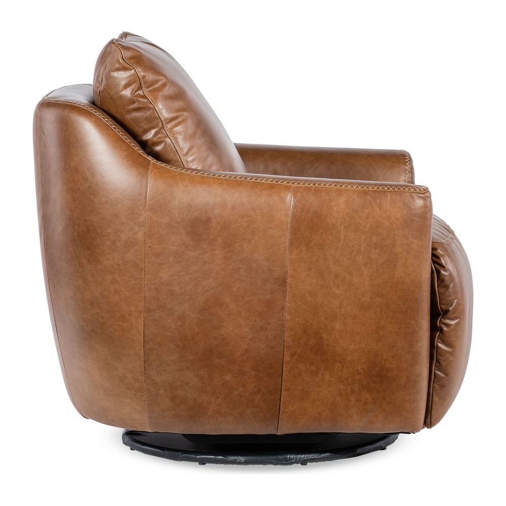 Jude Swivel w/Power Footrest - Brown