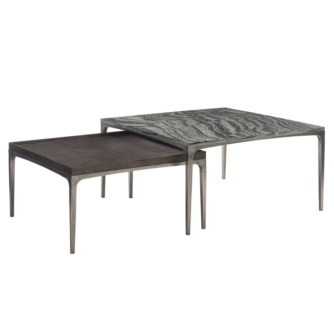 Strata Charcoal Cocktail Table