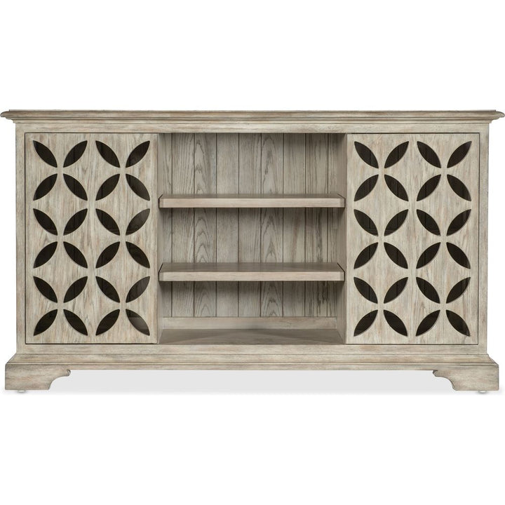 TV Stands & Media Consoles Commerce & Market Underhill Entertainment Console - Light Wood