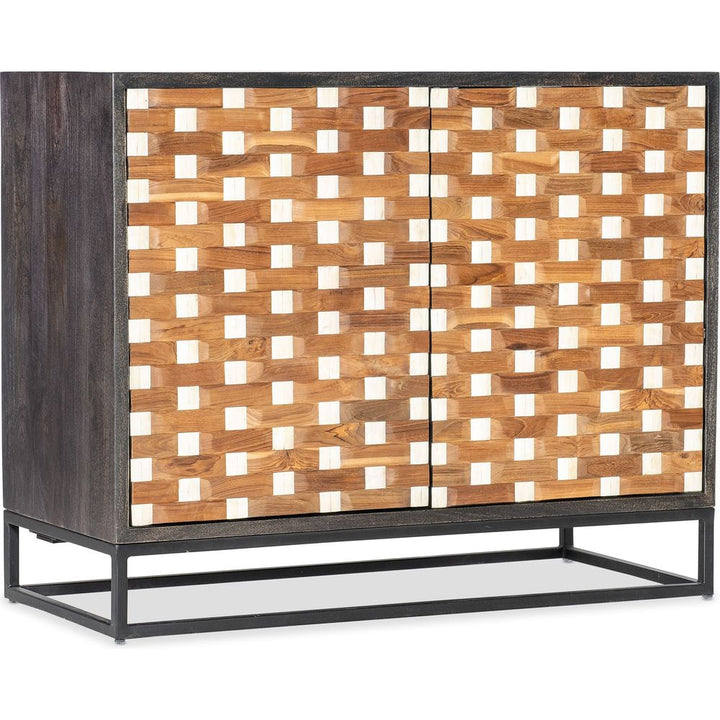 Sideboards & Credenzas Commerce and Market Weaver 2-Door Accent Chest - Blacks