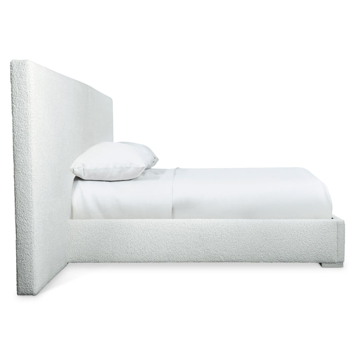 Solaria King Dual Headboard Fully Upholstered Panel Bed