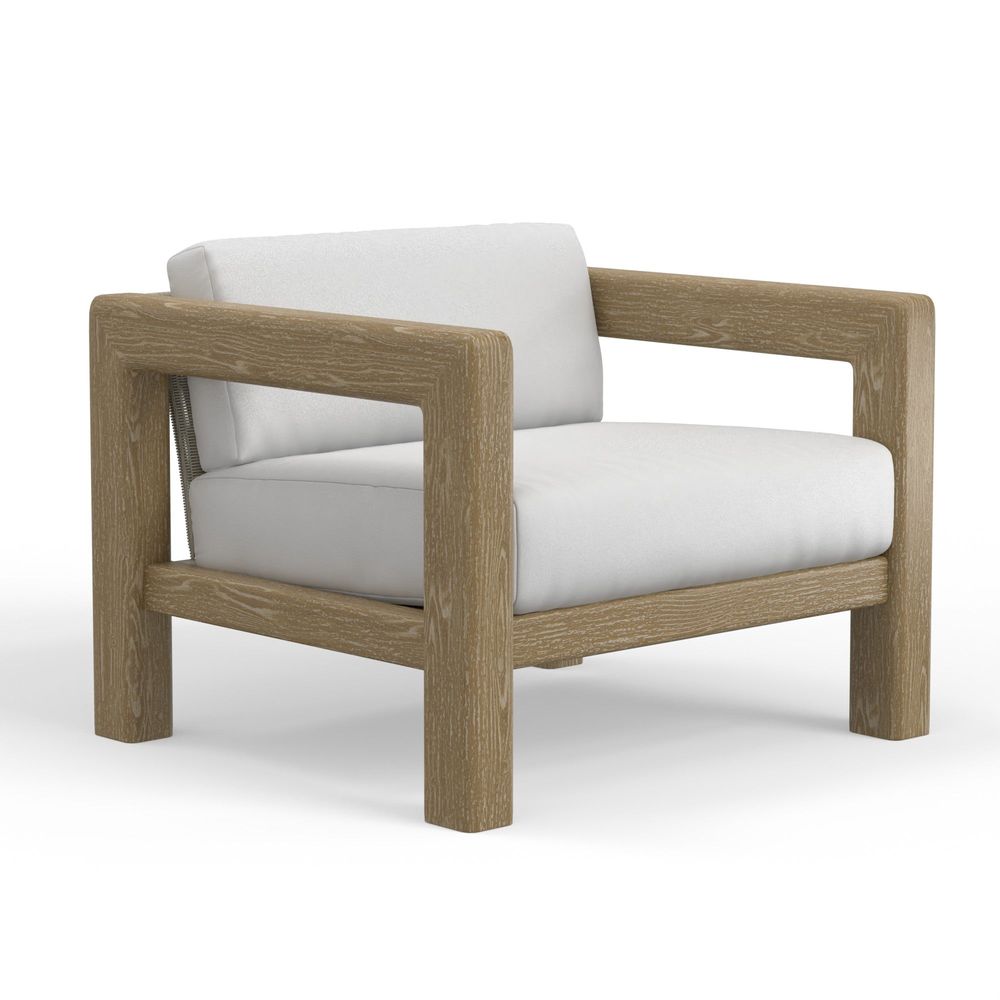 Outdoor Lounge Chairs Sedona Club Chair in Canvas Canvas, No Welt