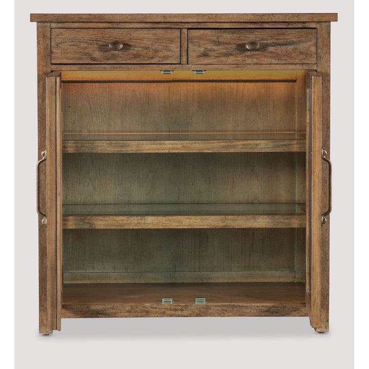 Americana Pie Chest - Medium Wood