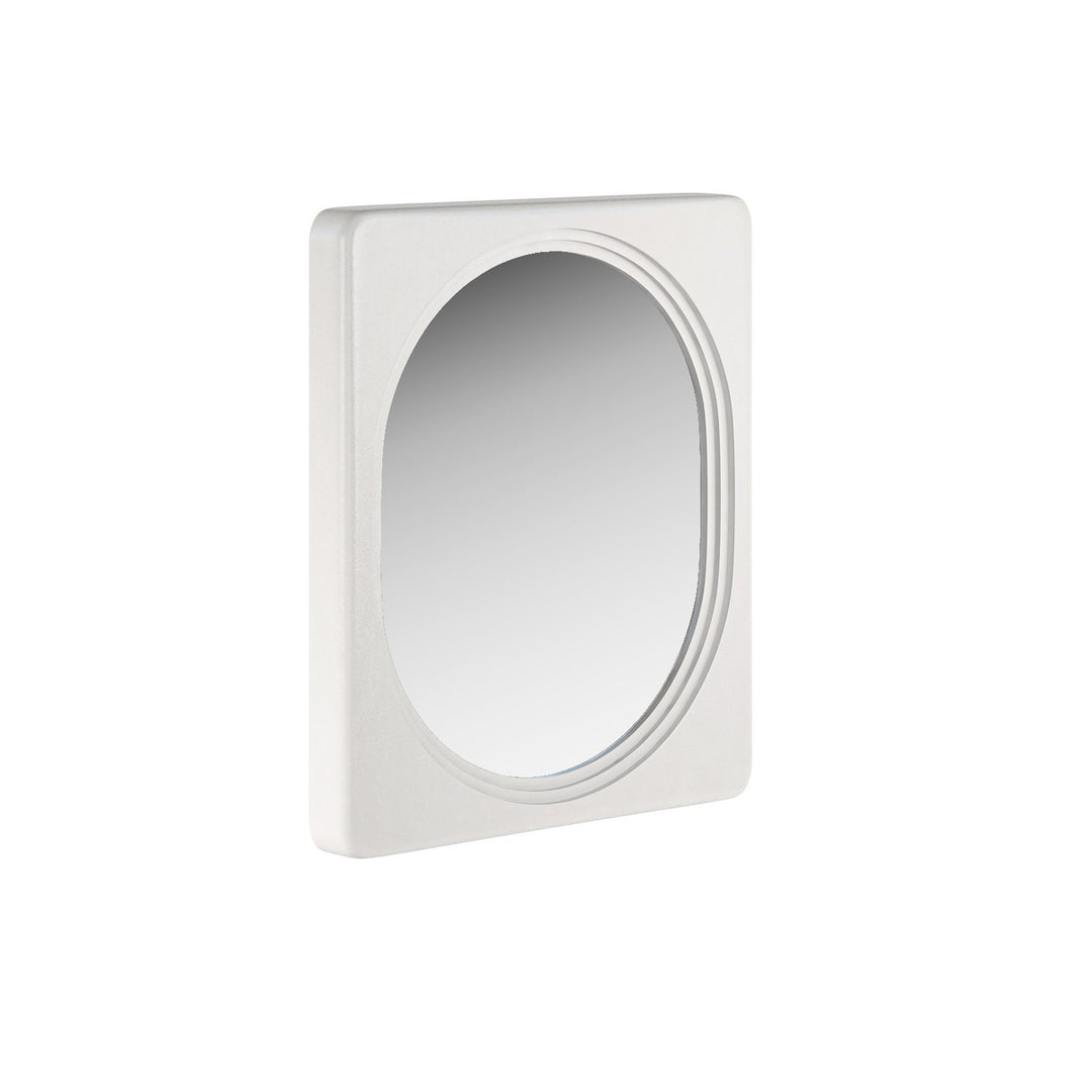 Portico Landscape Mirror - White