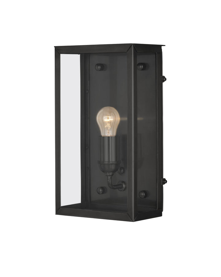 Outdoor Wall Sconces Royster Black Outdoor Wall Sconce
