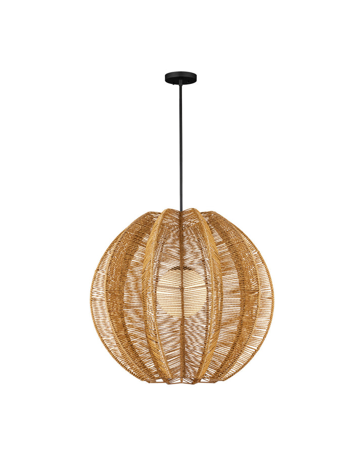 Barbary Fluted Outdoor Pendant