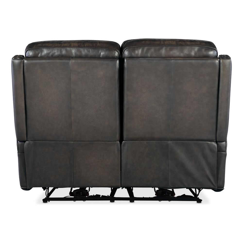 Tennyson Power Loveseat with Power Headrest - Grey