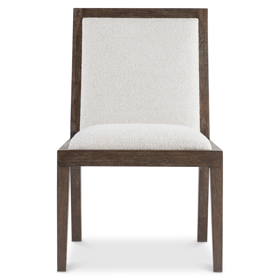 Outline Wooden Frame Side Chair