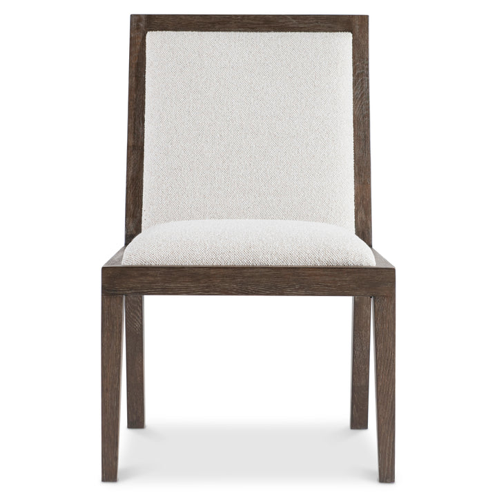 Outline Wooden Frame Side Chair