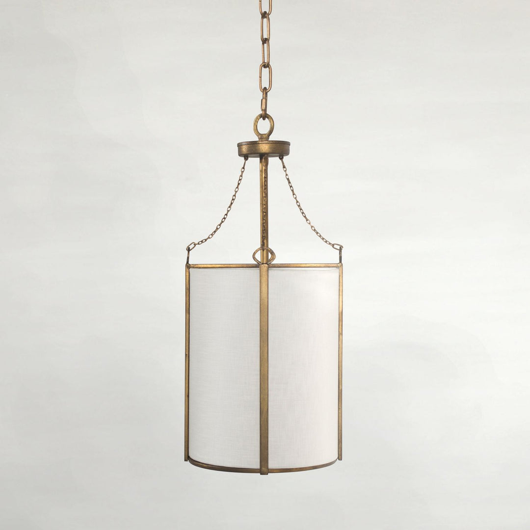 Ida Metal Antique Bronze Pendant - 9.5 In. D X 21.25 In. H