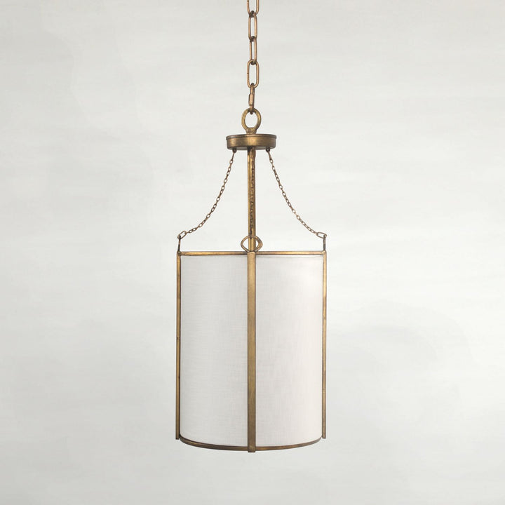 Ida Metal Antique Bronze Pendant - 9.5 In. D X 21.25 In. H