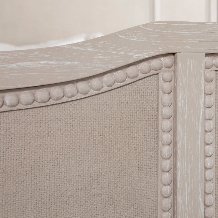 Caroline Wood 18th Century Curved Bed
