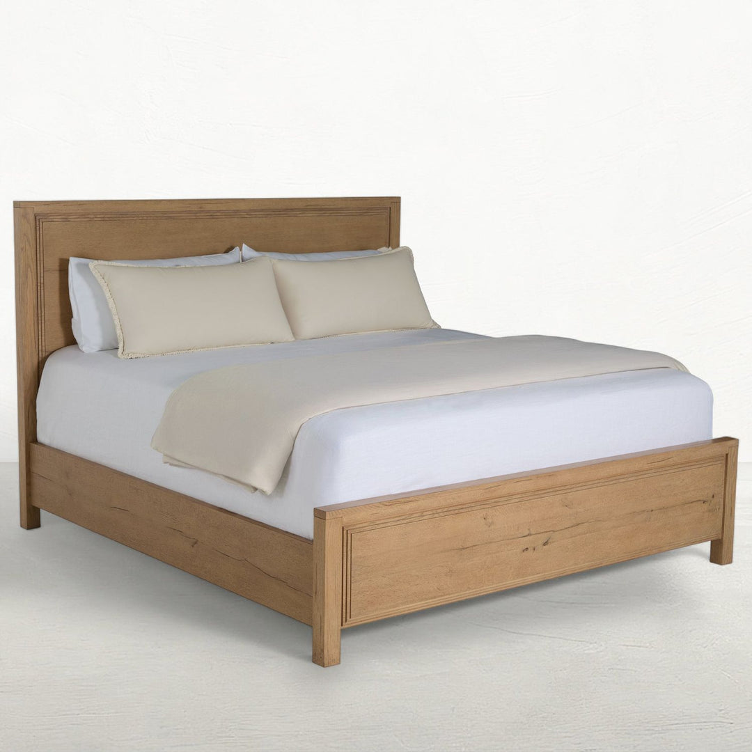 Wren Oak Wood Bed