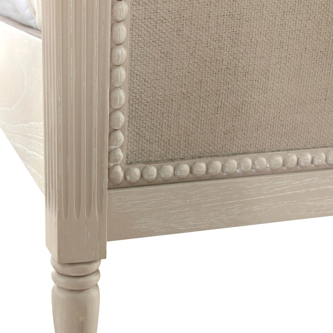 Caroline Wood 18th Century Curved Bed