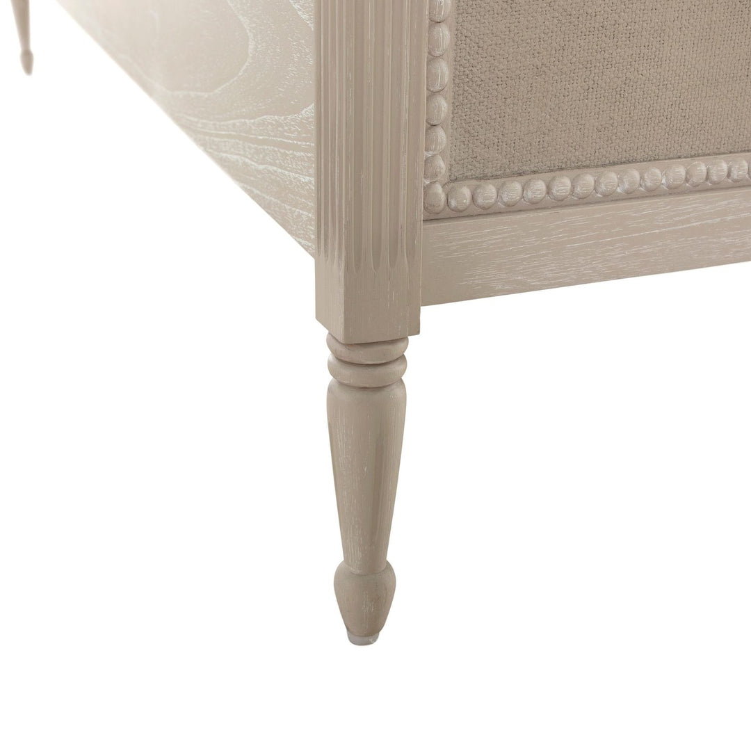 Caroline Wood 18th Century Curved Bed
