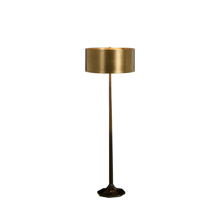 Ombre Faded Bronze Floor Lamp - 59.5 In. H