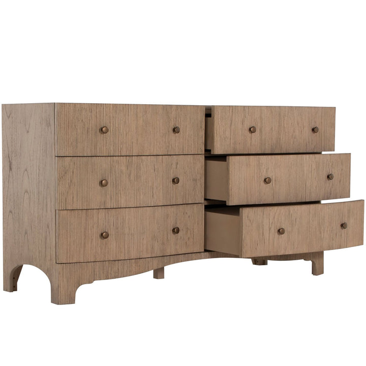 Princeton Mindi Wood Dresser - 6 Drawers