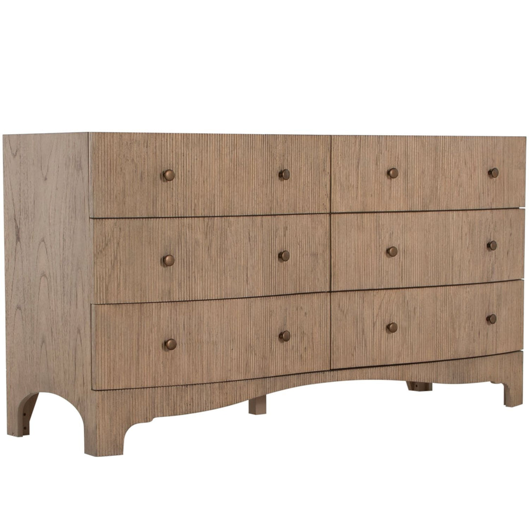Princeton Mindi Wood Dresser - 6 Drawers