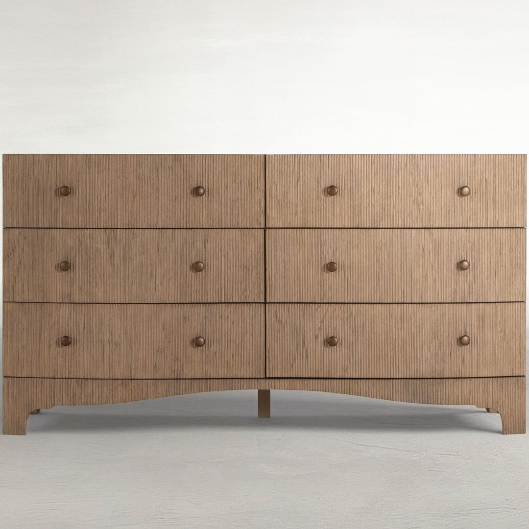Princeton Mindi Wood Dresser - 6 Drawers