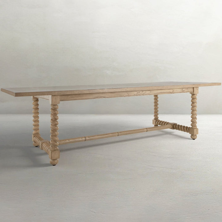Ferdinand Wood Rectangle Dining Table - 84 In. W X 30 In. H