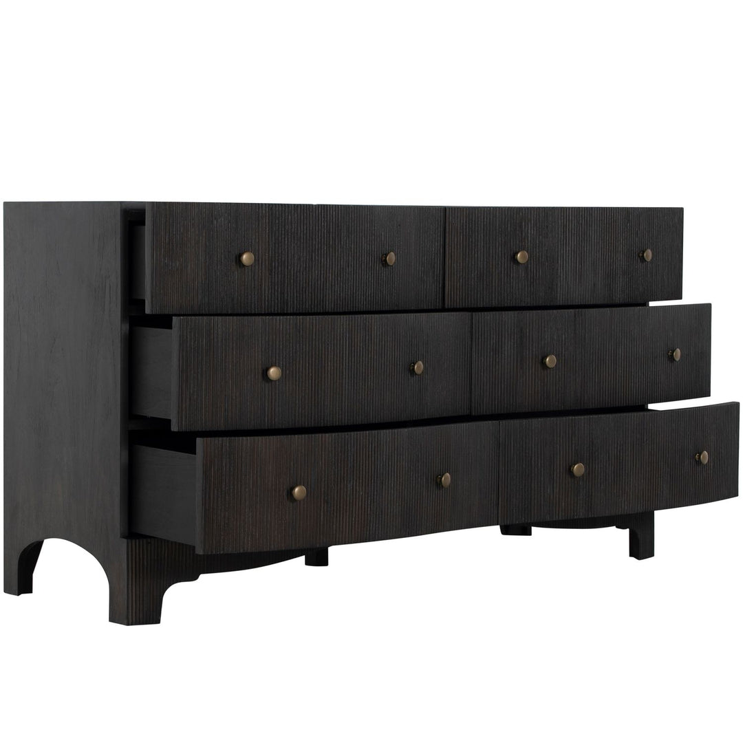 Princeton Mindi Wood Dresser - 6 Drawers