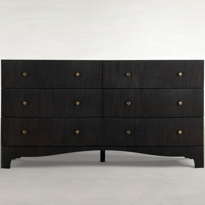 Princeton Mindi Wood Dresser - 6 Drawers
