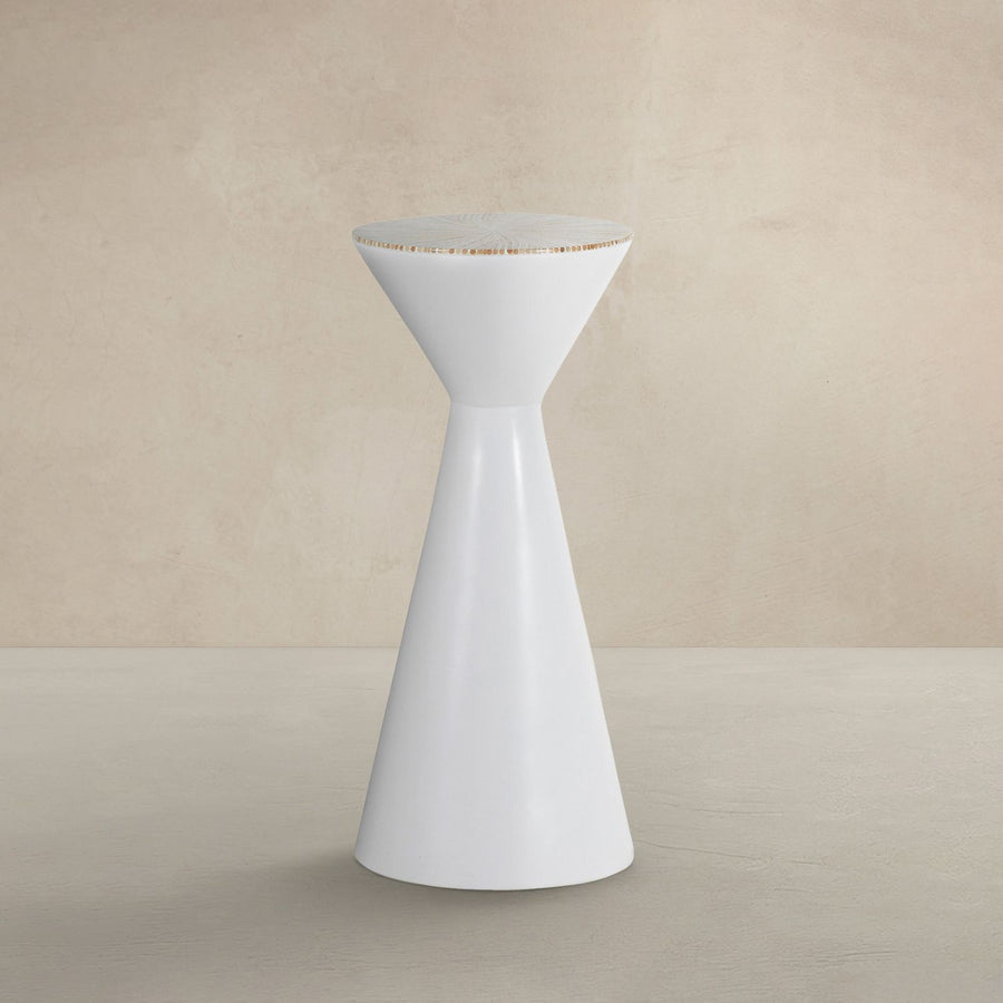 Essie Engineered Wood Round Pedestal Drinking Table - 10 In. W X 23 In. H