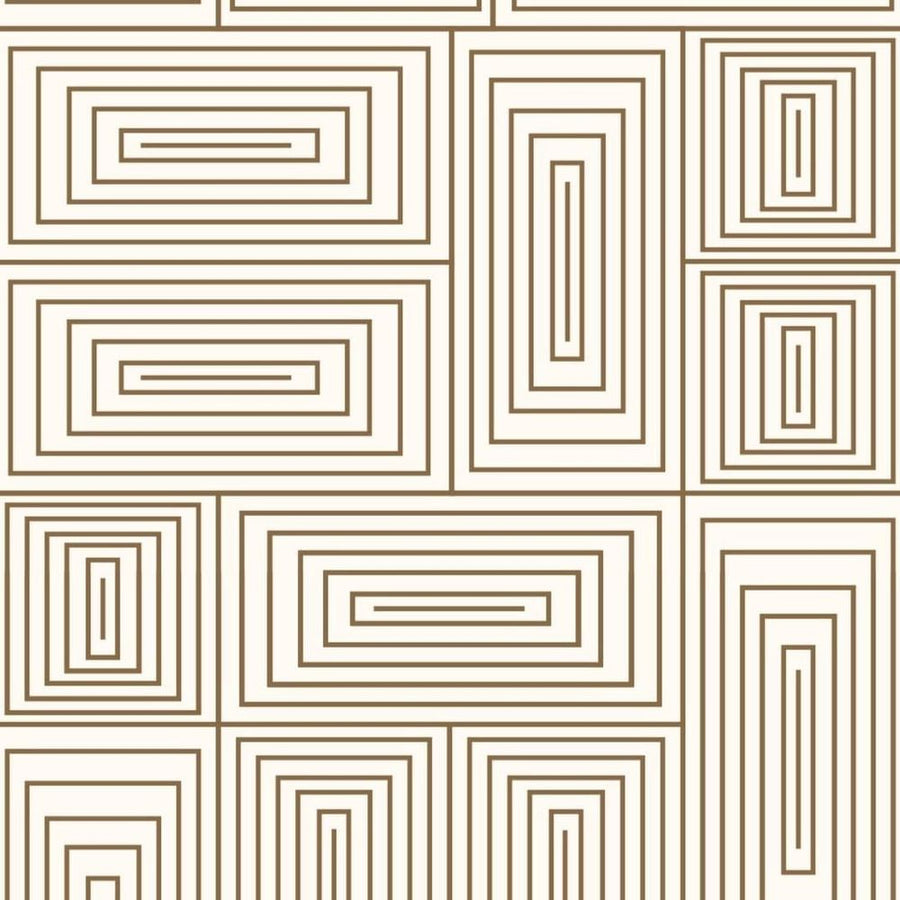 Nia Wallpaper-Mitchell Black-MITCHB-WCFM3-CR-PM-10-Wall DecorPatterns Coffee & Cream-Premium Matte Paper-1-France and Son